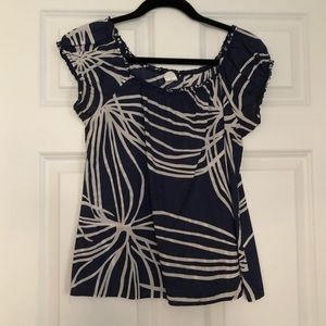 Jcrew factory short sleeve blouse
